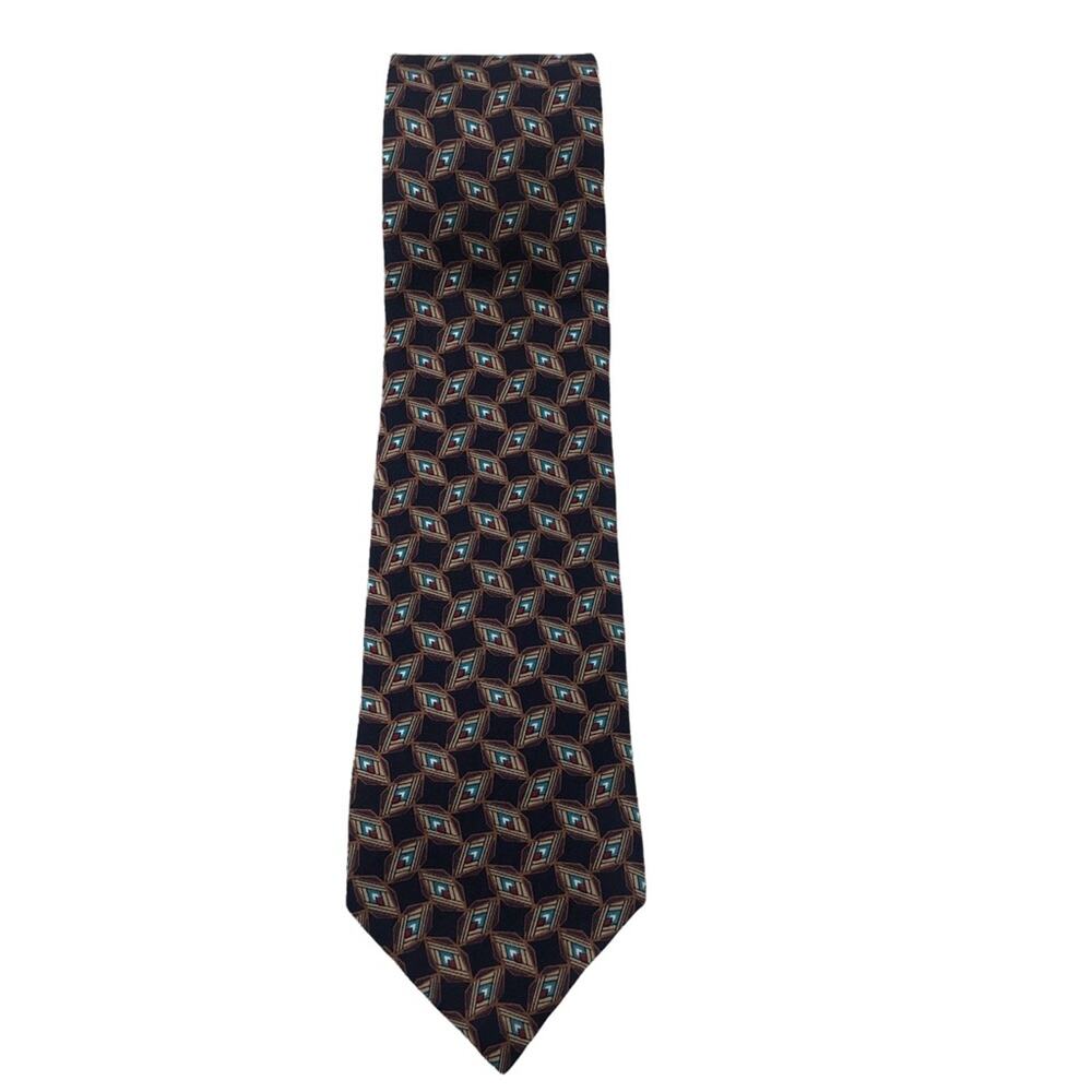 Christian Dior Monsieur geometric tie